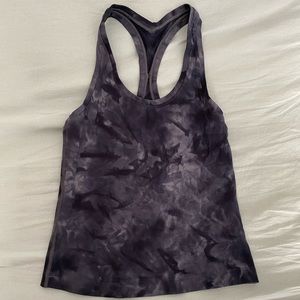 NW Lululemon Cool Racerback (Short Length) Tank Top Nulu (Diamond Dye)